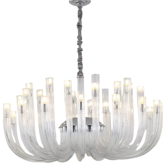 Candela Glass Chandelier, 16 HeadsBy Morsale.com