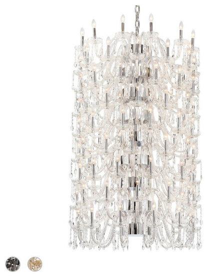 9 Tier Chandelier 108 Light - 42 Inches Wide by 68.75 Inches High-ChromeBy Bailey Street Home