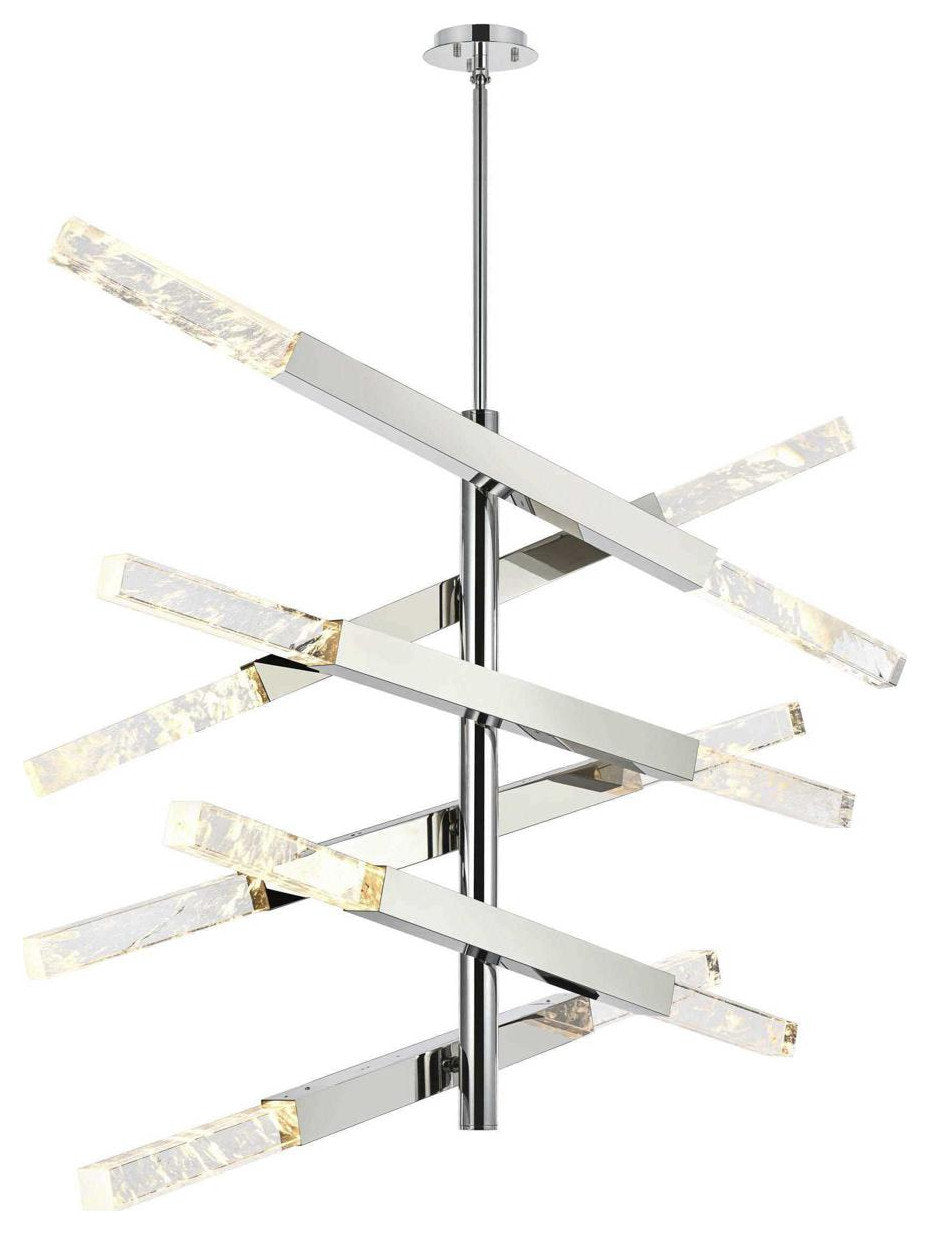 Ari 12 Light Pendant, ChromeBy Elegant Furniture & Lighting