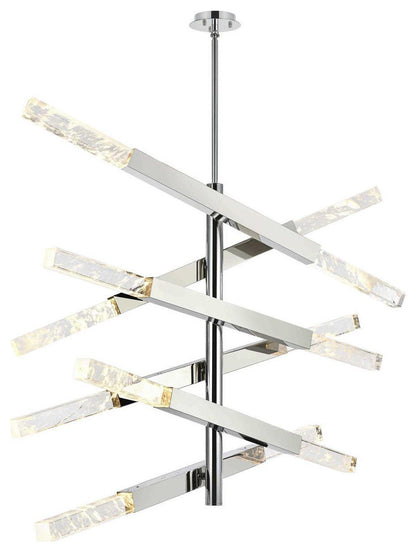 Ari 12 Light Pendant, ChromeBy Elegant Furniture & Lighting