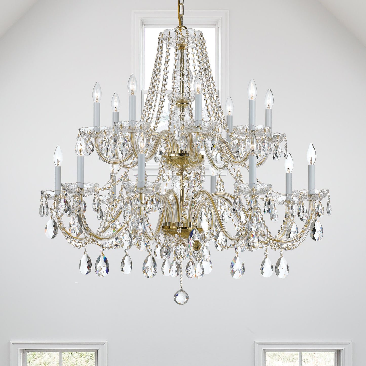Crystorama Lighting Group 1139-CL-S Traditional Crystal 16 Light - PolishedBy Crystorama Lighting