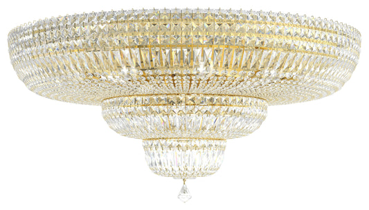 Schonbek 5896-211M, 27 Light Crystal Flush In AureliaBy Schonbek