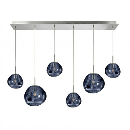 Multi Lava Round Pendant Lamp