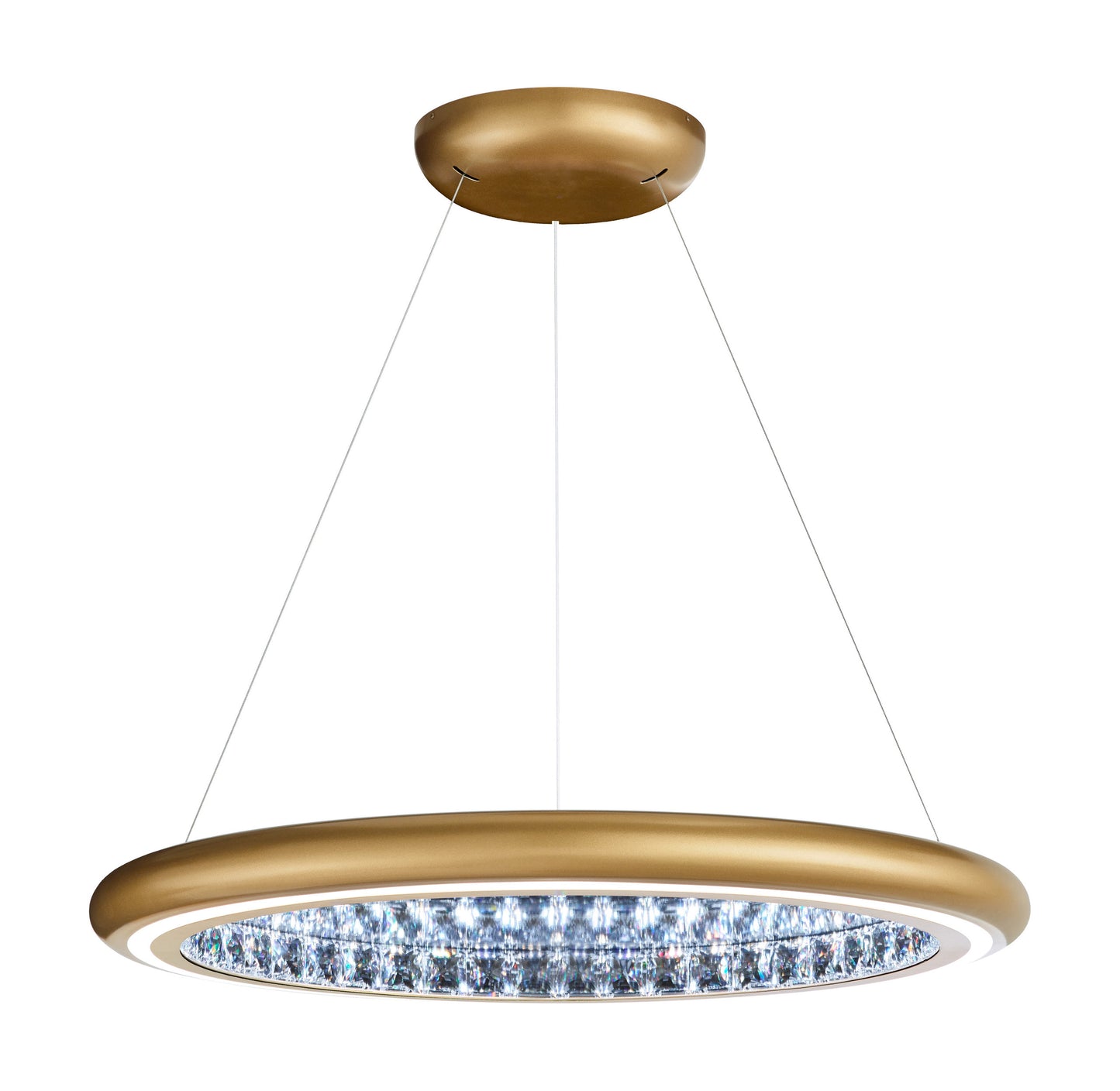 Schonbek Mfc301N-Gd1S 1 Light Crystal Pendant, Glimmer GoldBy Schonbek