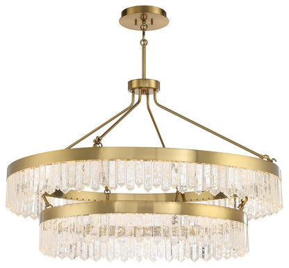 Savoy House Landon 2-Light LED Pendant, Warm Brass - 7-1622-117-322By Savoy House