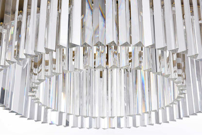 Elegant Lighting Sydney 31.5" Round Crystal ChandelierBy Elegant Furniture & Lighting