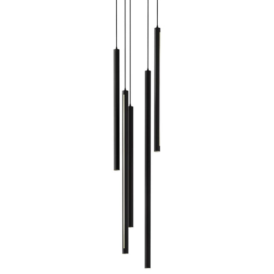 DALS Lighting 22" Wide 5 Light LED Multi Light Pendant