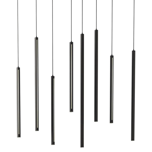 DALS Lighting 84" Wide 8 Light LED Linear Pendant