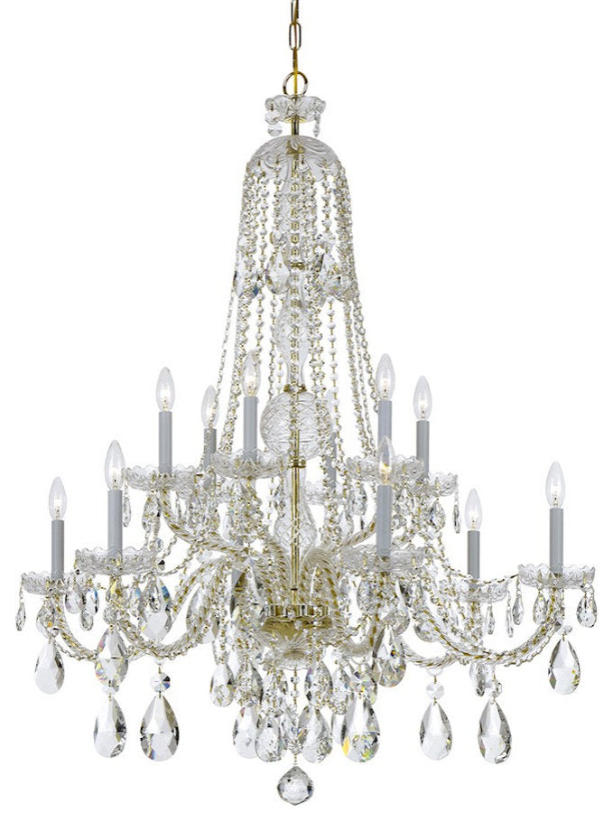 Crystorama Traditional Crystal Elements Crystal ChandelierBy Crystorama Lighting