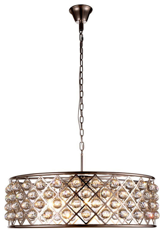 Elegant 1214 Madison Collection Chandelier, Polished NickelBy Elegant Furniture & Lighting