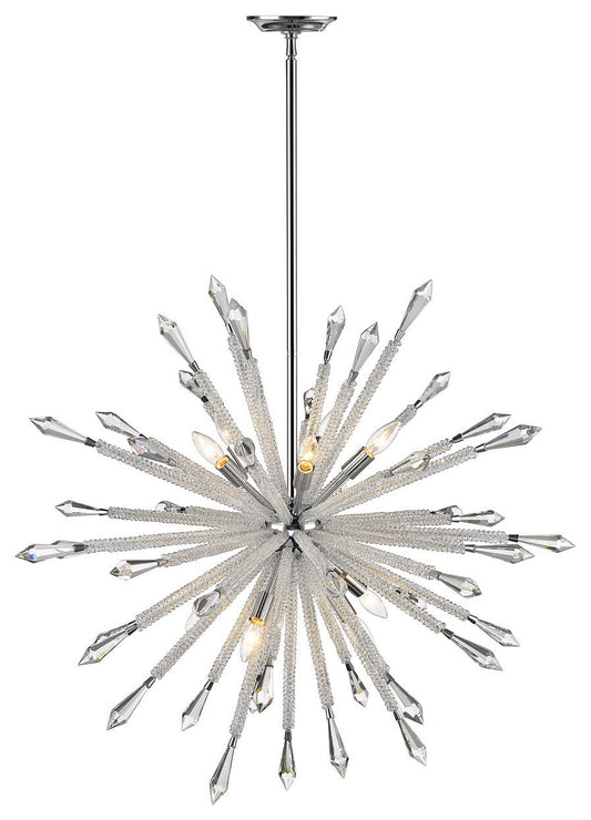 Soleia 10 Light Chandelier, 10, 26.4By Z-LIte