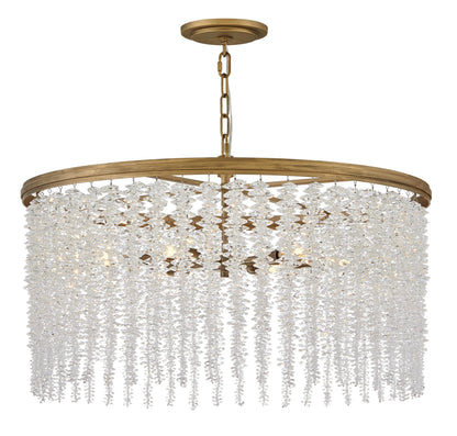 Fredrick Ramond Rubina Medium Convertible Chandelier, Burnished GoldBy Hinkley