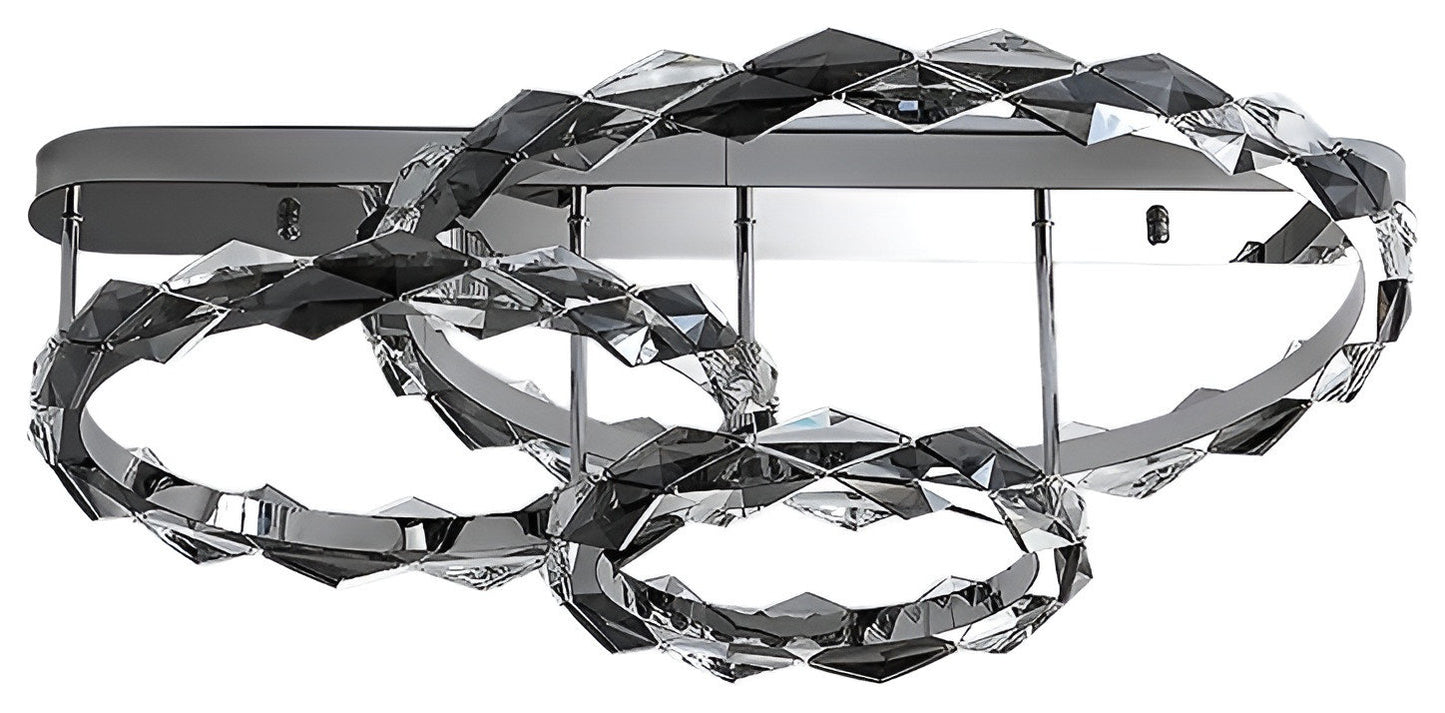 Acquedolci | Luxury Crystal Circular Ceiling Chandelier, 58wBy Miron Demid LLC