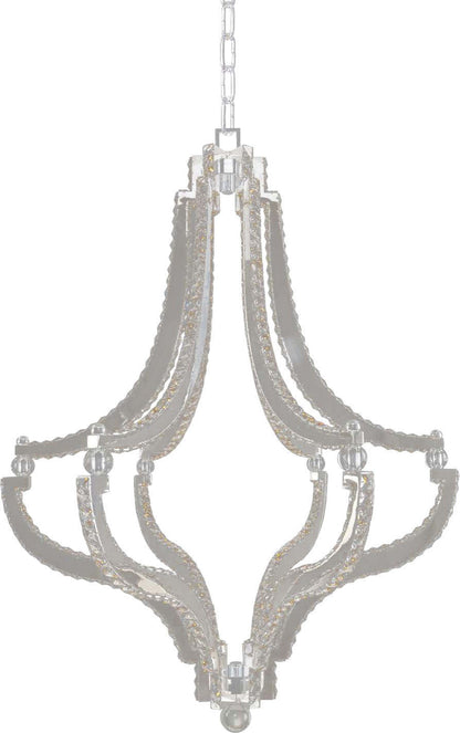 Cambria Led Pendant, Chrome, 21"By KALCO LIGHTING