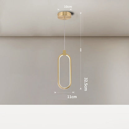 Nordlux AuraLine Wall Lamp �C Slim Nordic Minimalist Chandelier Fully Made of Copper