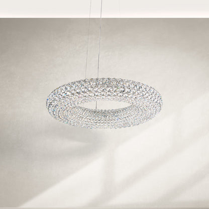 Schonbek Ca2525S 15 Light Crystal Pendant, Polished Stainless SteelBy Schonbek