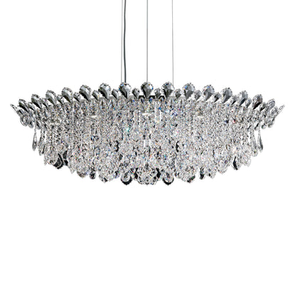 Schonbek Tr4811N-401H 8 Light Crystal Pendant, Polished Stainless SteelBy Schonbek