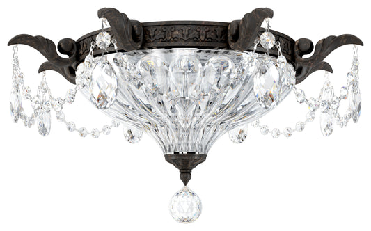 Milano 2 Light Heirloom Bronze Clear Crystals SwarovskiBy Schonbek