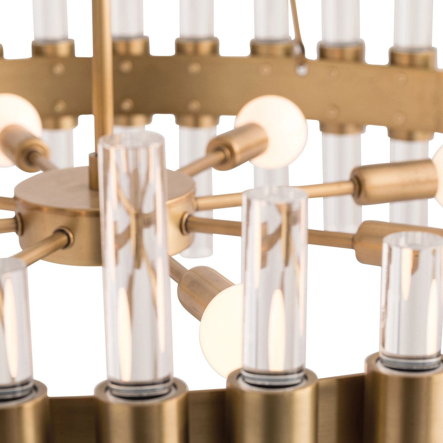 Haskell Chandelier, Gold, LargeBy Arteriors