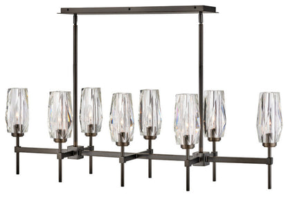 Hinkley Lighting 38256 Ana 8 Light 46"W Linear Chandelier - Heritage BrassBy Hinkley
