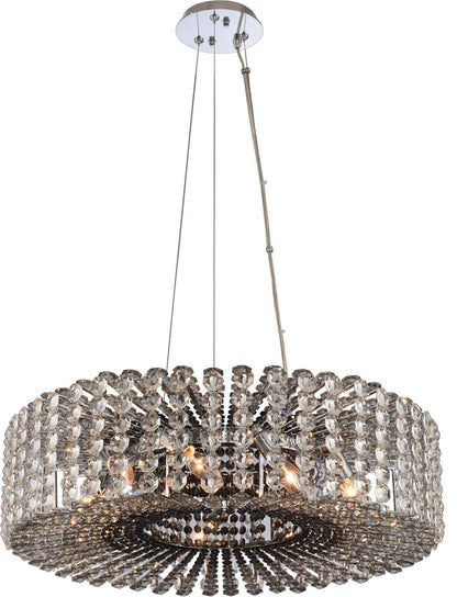 Anello Pendant, Chrome, 26"By KALCO LIGHTING