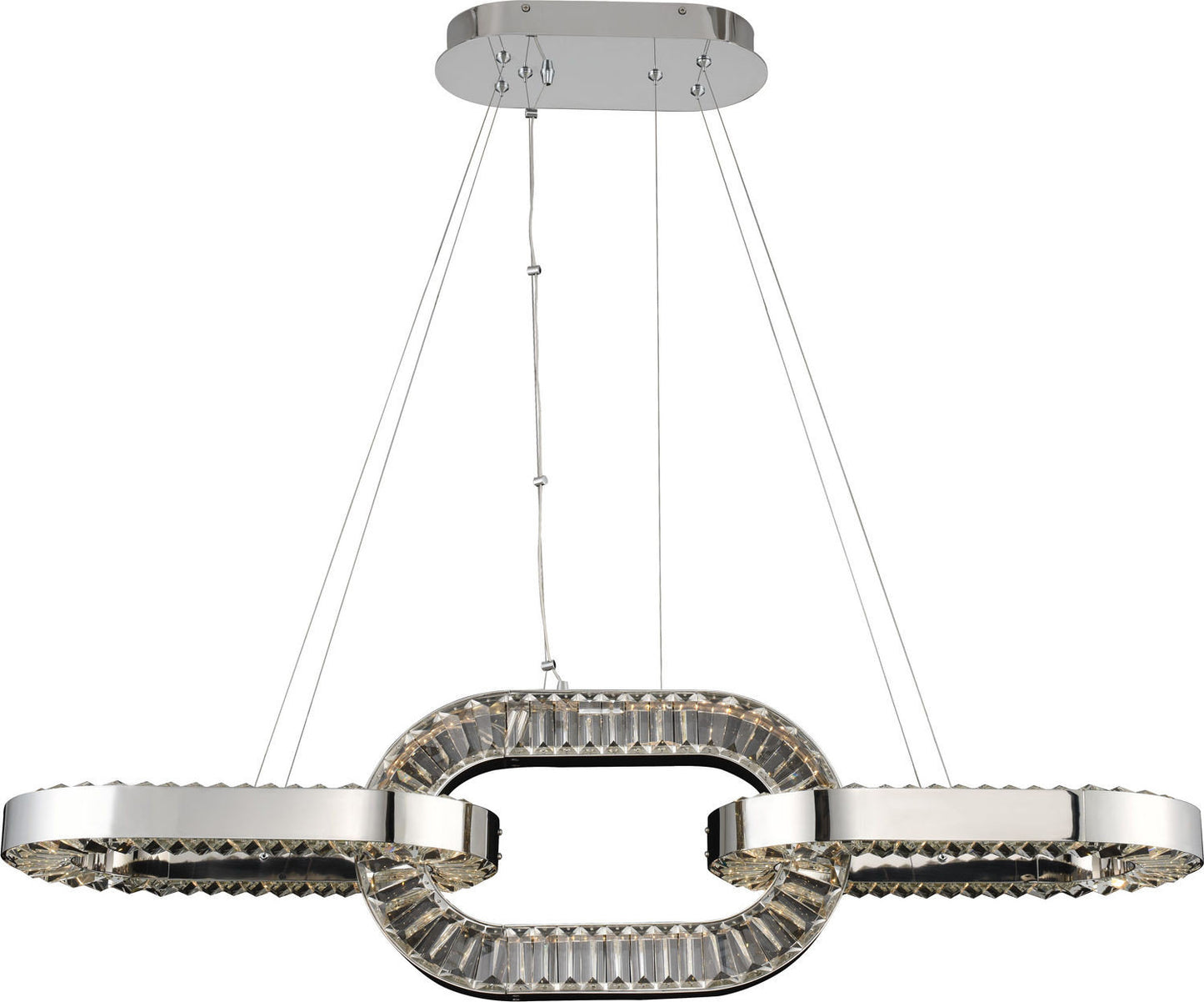Catena Foyer, Chrome, VerticalBy KALCO LIGHTING
