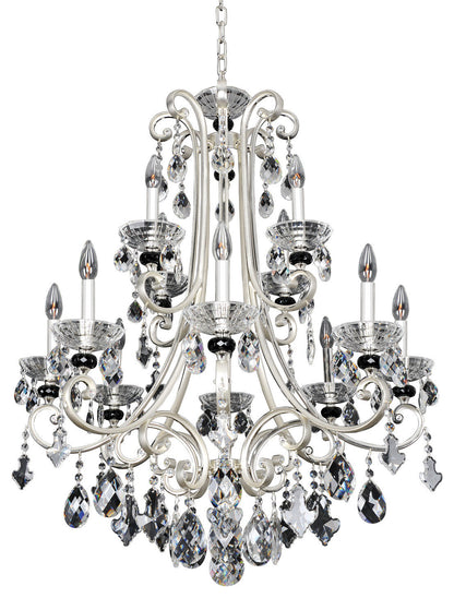 Bedetti 32"x32" 12-Light Modern Chandelier by AllegriBy Allegri Crystal by Kalco Lighting