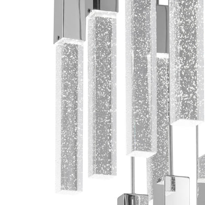 Rectangular Crystal Chandelier // XL 25 LightBy Finesse Decor