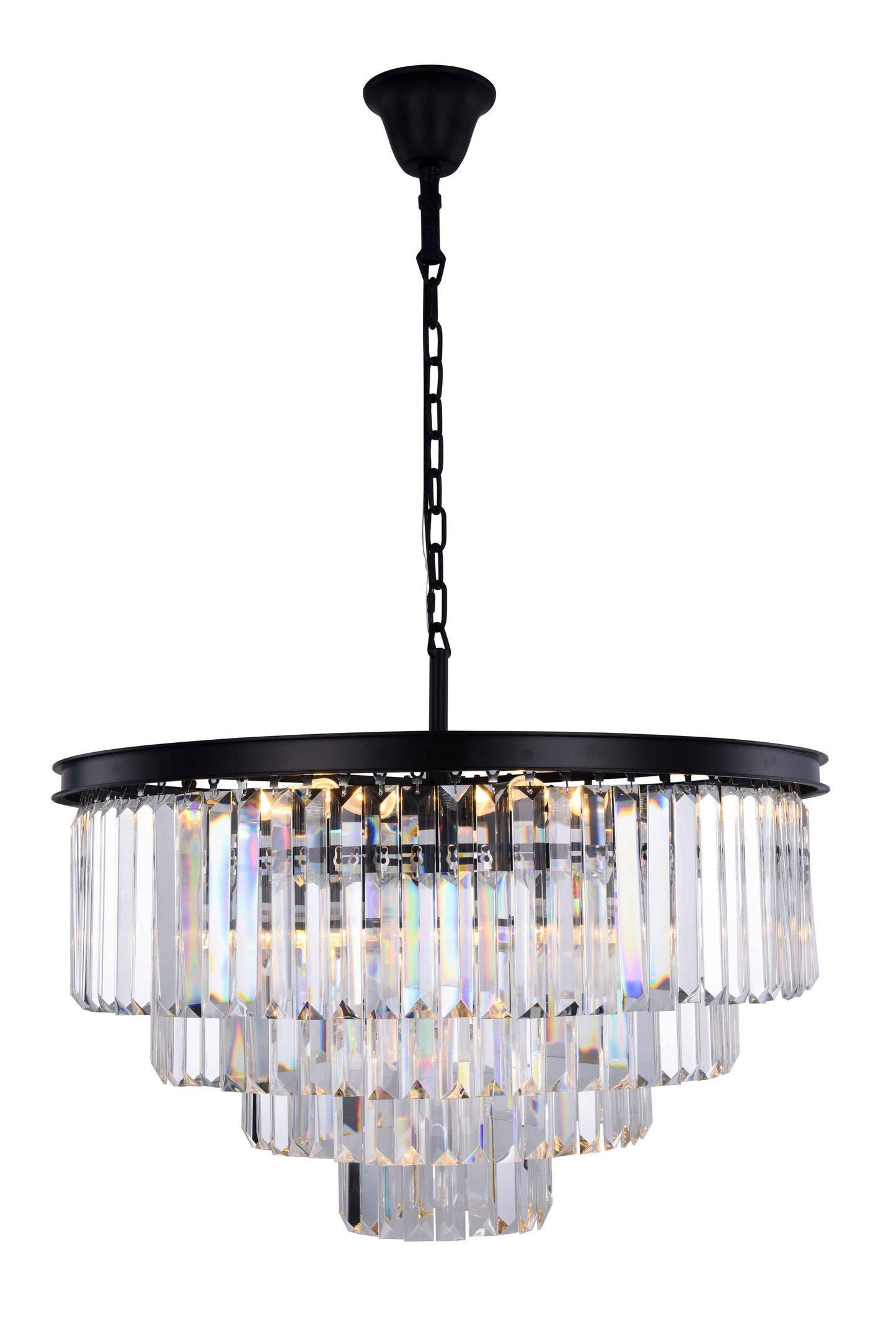 Sydney 17-Light Chandelier, Shade: ClearBy Elegant Furniture & Lighting