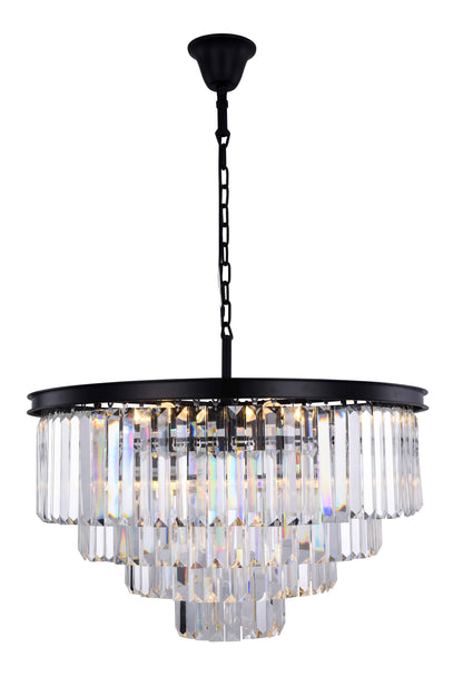 Sydney 17-Light Chandelier, Shade: ClearBy Elegant Furniture & Lighting