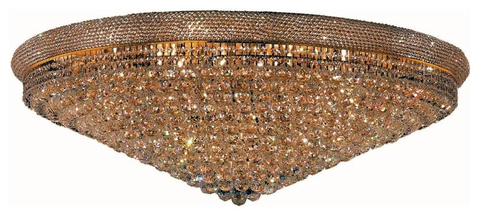 ELEGANT LIGHTING V1800F48G/RC Primo 33-Light Flush MountBy Elegant Furniture & Lighting