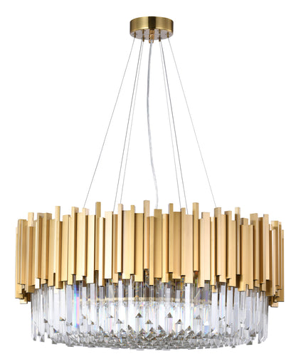Bethel International MU10C28G 12 Light Chandelier, GoldBy Bethel Intl.