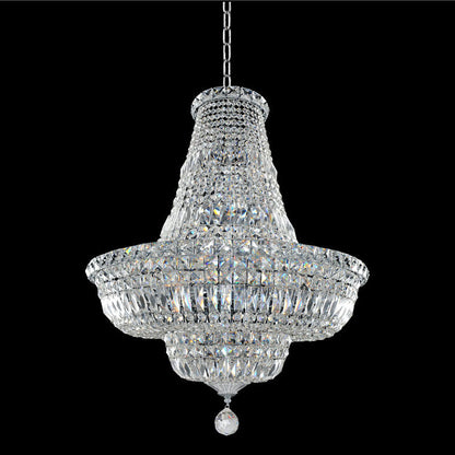 Allegri 020270 Betti 18 Light 25"W Crystal Empire Chandelier - Chrome / ClearBy Allegri Crystal by Kalco Lighting