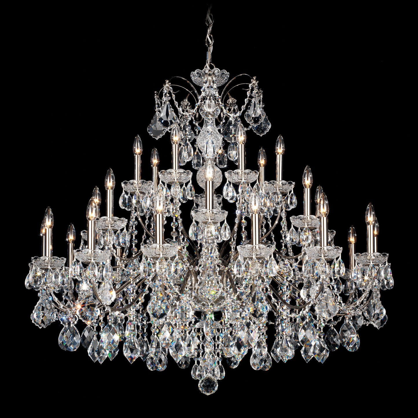 Century 28-Light Chandelier With Clear Heritage CrystalBy Schonbek