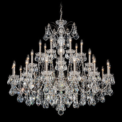 Century 28-Light Chandelier With Clear Heritage CrystalBy Schonbek