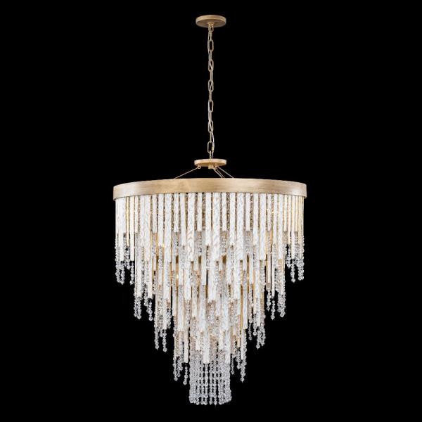 Lafayette 13-Light Chandelier in Coastal Style 39.25"Hx30"WBy Varaluz