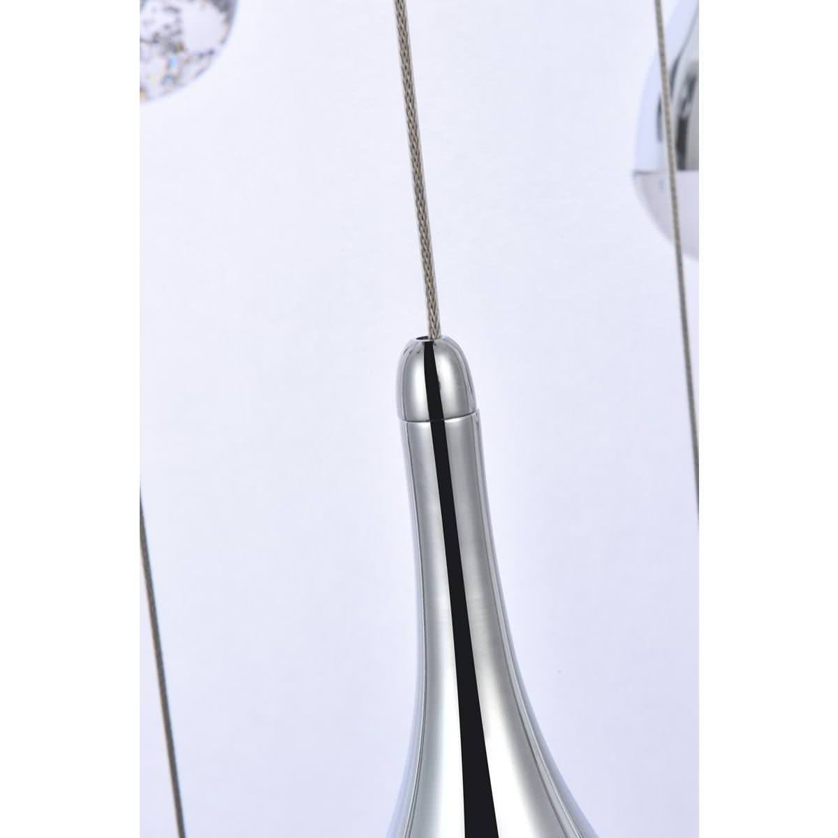 Amherst 16 Light Chandelier, ChromeBy Elegant Furniture & Lighting