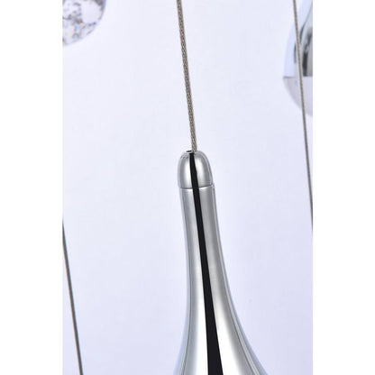 Amherst 16 Light Chandelier, ChromeBy Elegant Furniture & Lighting