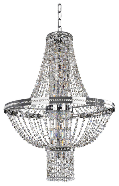 Capri 10-Light Modern Large Pendant by AllegriBy Allegri Crystal by Kalco Lighting