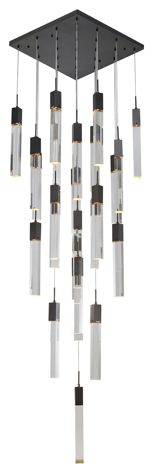 Crystal Cascade Multi-Light PendantBy Design Living