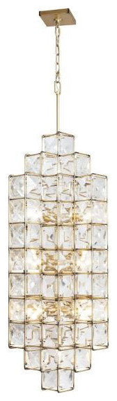 Varaluz Lighting 329F14CG Cubic Fourteen Light FoyerBy Varaluz