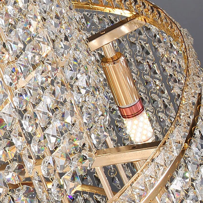 Capri | Large Crystal Chandelier for Living Room, 23.6''By Miron Demid LLC