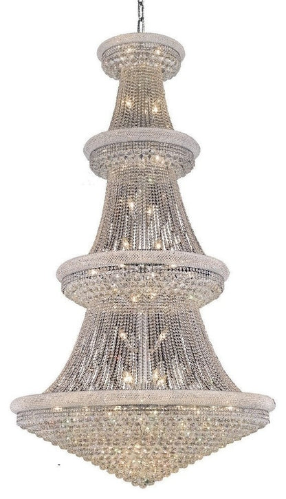 Elegant Primo 48-Light Chrome Chandelier Clear Royal Cut CrystalBy Elegant Furniture & Lighting