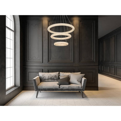 Bowen 3 Light Chandelier, ChromeBy Elegant Furniture & Lighting