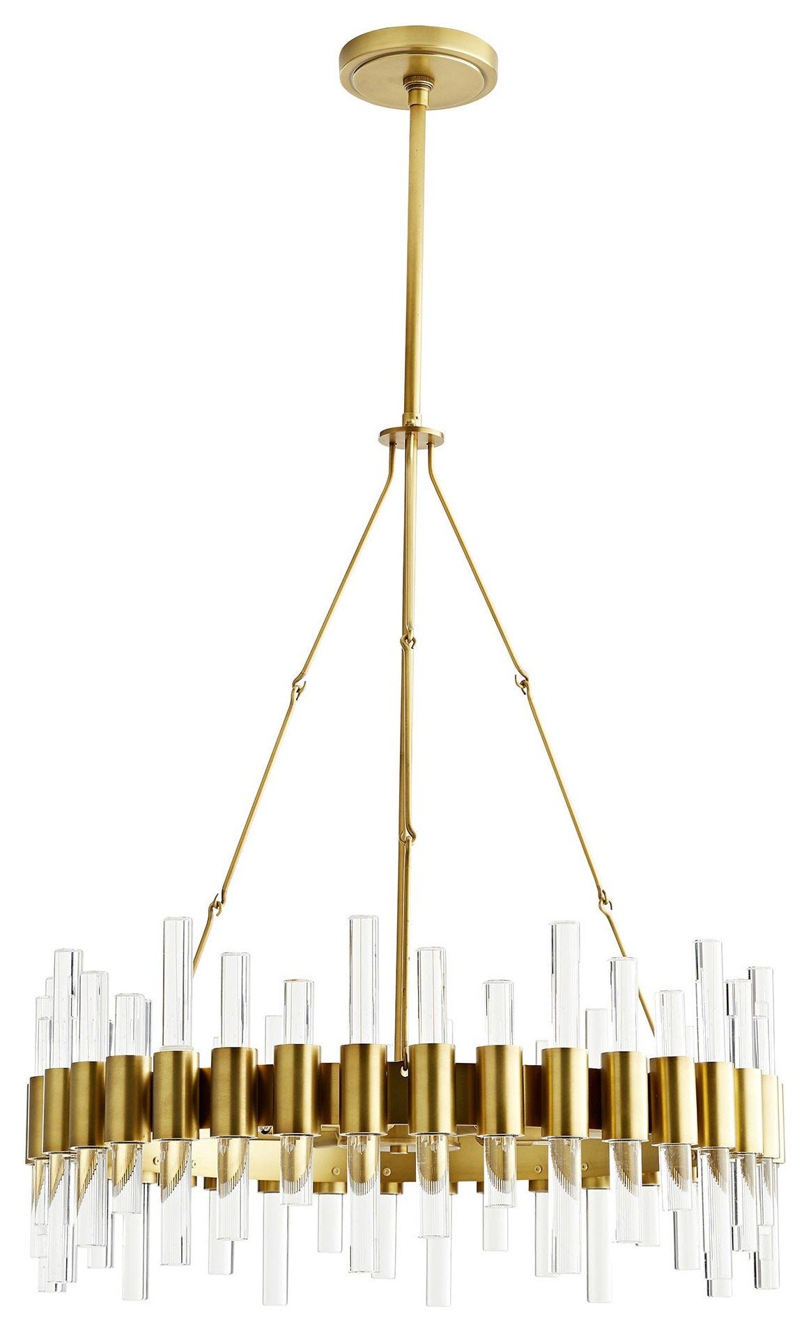 Haskell Chandelier, Gold, SmallBy Arteriors