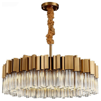 Milano Crystal Chandelier, Diameter 32"By MORSALE