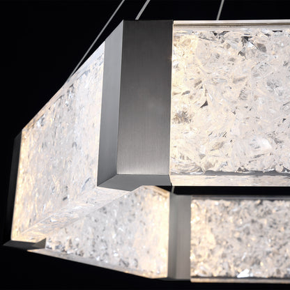 Modern Forms PD-76034 Forever 34"W LED Suspended Drum Chandelier - Aged BrassBy Modern Forms