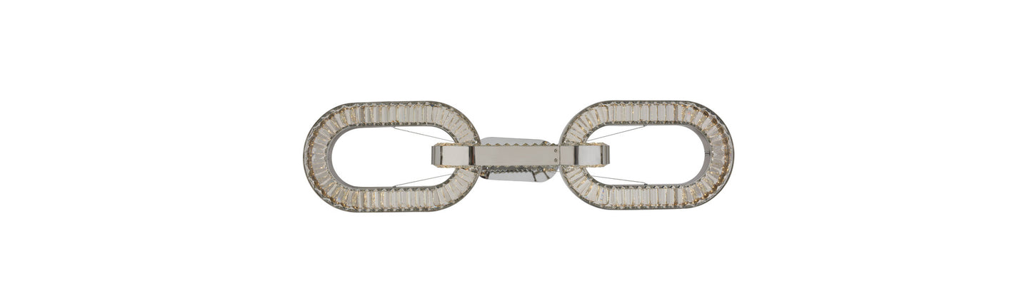 Catena 12x62" 1-Light Contemporary Mini-Pendants by AllegriBy Allegri Crystal by Kalco Lighting