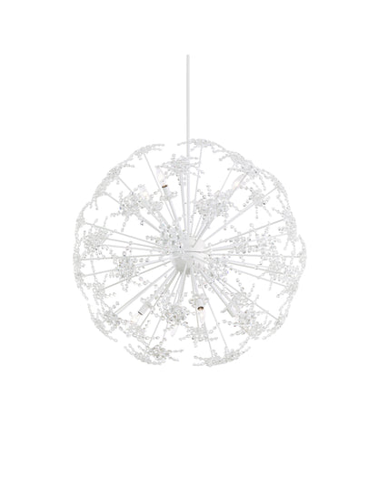 Schonbek Dn1036N-306S 8 Light Crystal Pendant, White LustreBy Schonbek