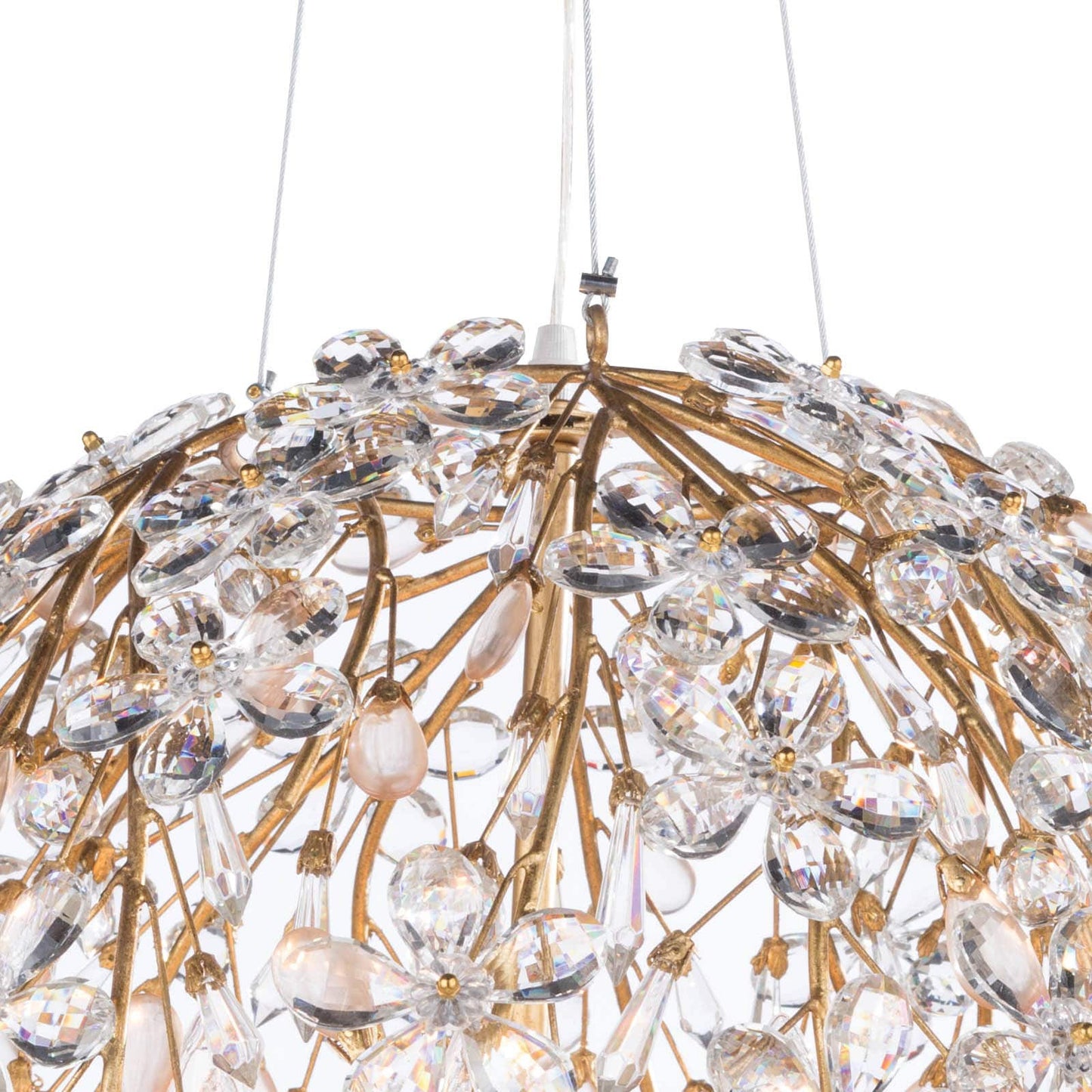 Cheshire Small Chandelier, GoldBy Regina Andrew